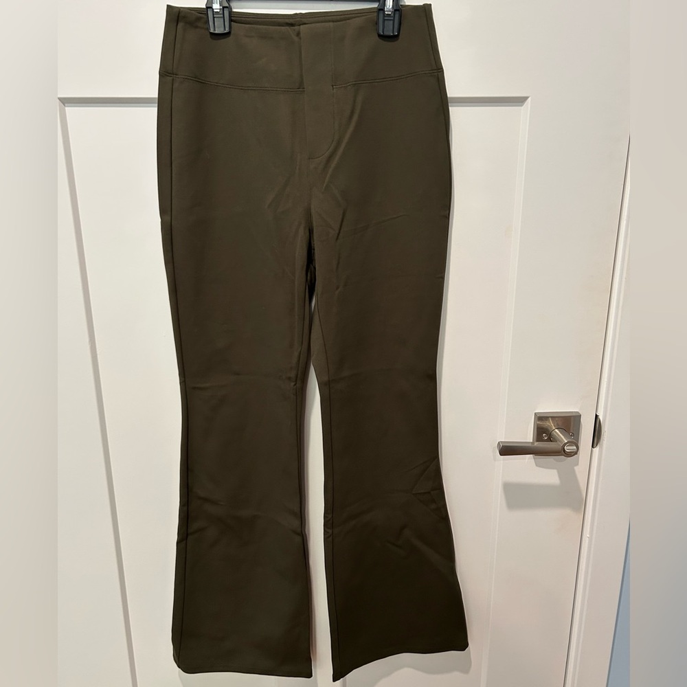 HALARA Olive Green Flared Pants